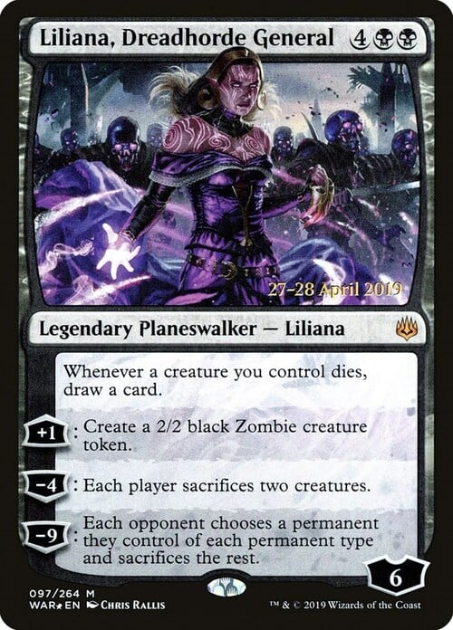 Liliana, Generale dell'Orda Atroce Card Front