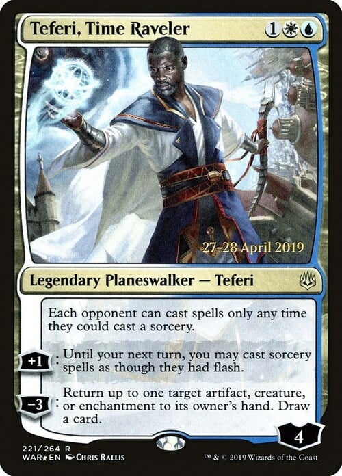 Teferi, Time Raveler Card Front
