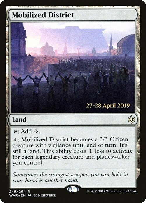 Mobilized District Card Front
