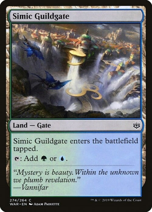 Simic Guildgate Card Front