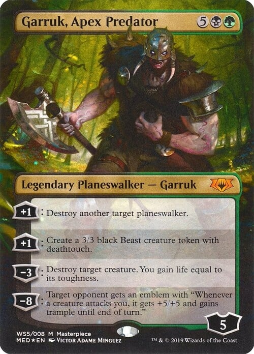 Garruk, Predatore Supremo Card Front