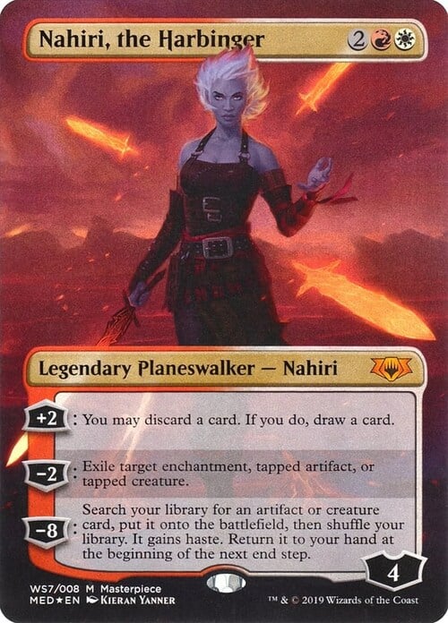 Nahiri, the Harbinger Card Front