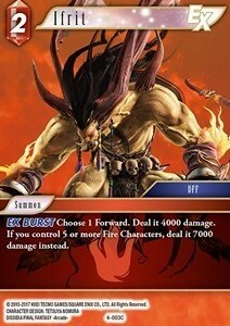 Ifrit (4-003) Card Front