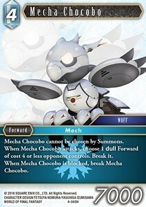 ChocoBot Card Front