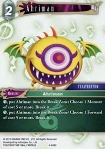 Ahriman (4-049) Card Front