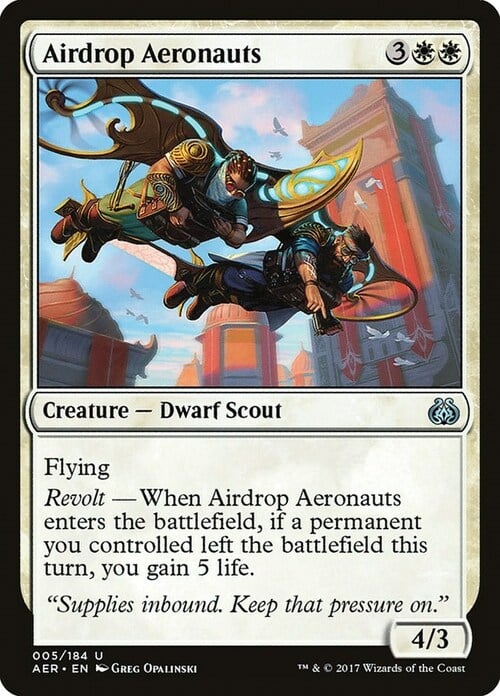 Airdrop Aeronauts Card Front