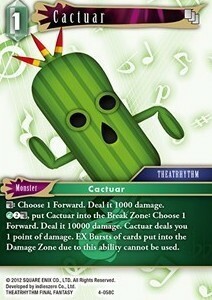 Cactuar (4-058) Card Front