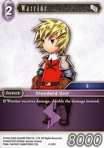 Warrior (4-103) Card Front