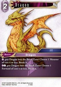 Dragon (4-106) Card Front