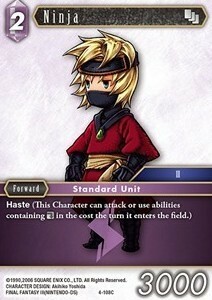 Ninja (4-108) Card Front