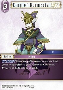 King of Burmecia (4-110) Card Front