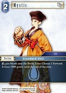 Mystic (4-122) Card Front