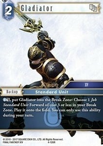 Gladiatore Card Front