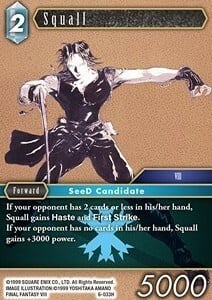 Squall (6-033) Card Front