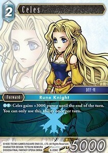 Celes (6-036) Card Front
