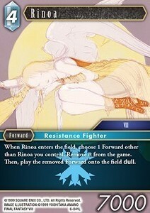 Rinoa Card Front