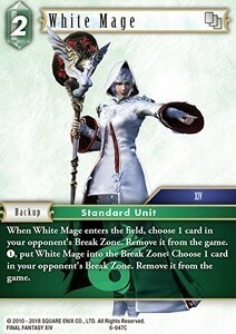 White Mage (6-047) Card Front