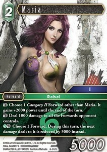Maria Card Front