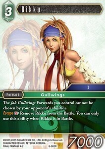 Rikku (6-062) Card Front