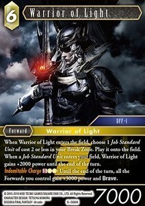 Warrior of Light (6-066) Card Front
