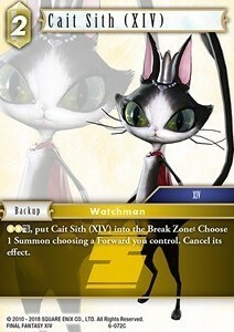 Cait Sith (XIV) (6-072) Card Front