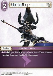 Black Mage (6-091) Card Front
