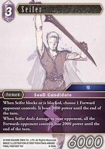 Seifer (6-094) Card Front