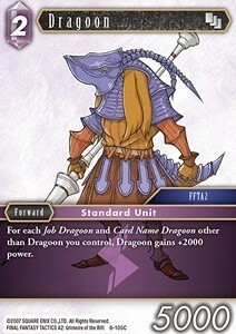 Dragoon (6-105) Card Front