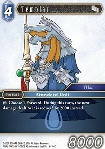 Templar (6-114) Card Front