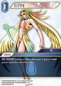 Siren (6-117) Card Front