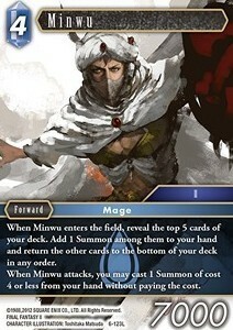 Minwu (6-123) Card Front