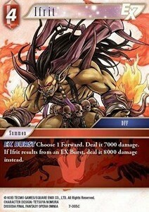 Ifrit (7-005) Card Front