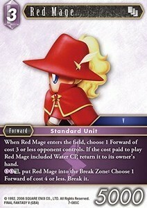 Red Mage (7-085) Card Front