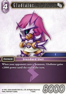 Gladiator (7-090) Card Front