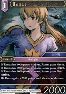 Ramza (7-104) Card Front
