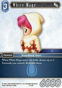 White Mage (7-112) Card Front