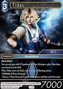 Tidus (7-116) Card Front