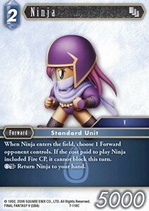 Ninja (7-118) Card Front