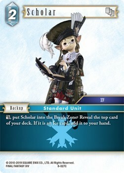 Scholar (8-027) Card Front