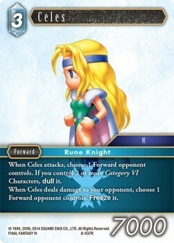 Celes (8-037) Card Front