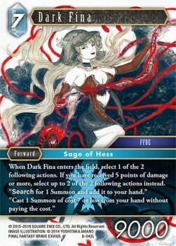 Dark Fina Card Front