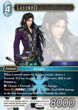 Lasswell (8-043) Card Front