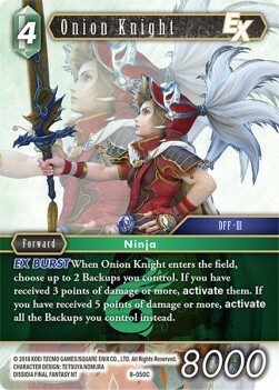 Onion Knight (8-050) Card Front