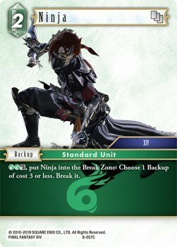 Ninja (8-057) Card Front