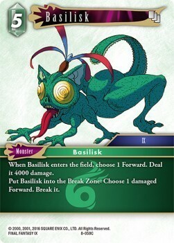 Basilisk (8-059) Card Front