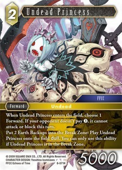 Undead Princess (8-071) Card Front