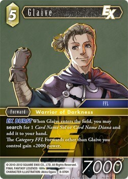 Glaive Card Front