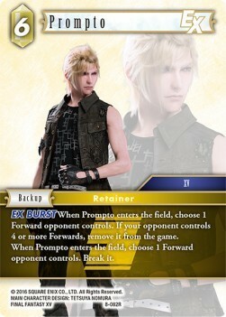 Prompto (8-082) Card Front