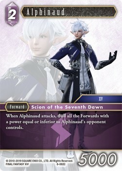 Alphinaud (8-092) Card Front