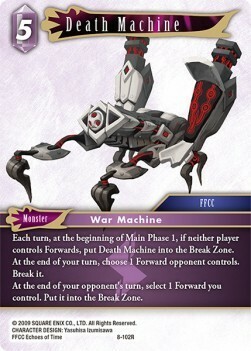 Death Machine (8-102) Card Front
